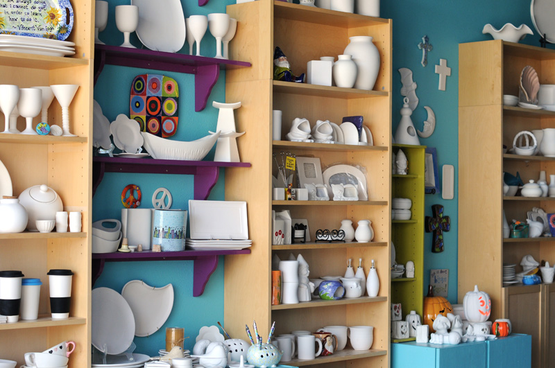 ceramic painting cafe near me